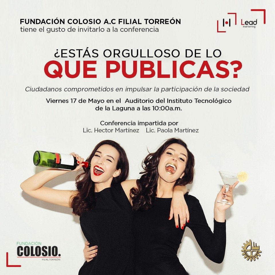 Conferencia magistral impartida por Hector Obed Martinez Pinedo y Paola Estefanía Martinez Pinedo y tu estas orgulloso de lo que publicas